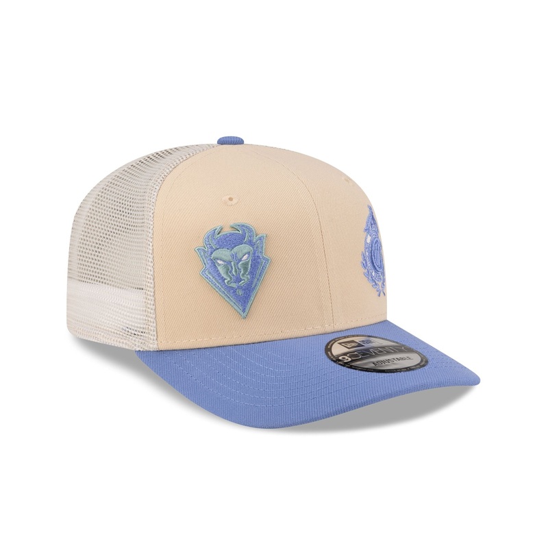 Deportivo Toluca FC Dual Logo 9SEVENTY Trucker Hat One Size