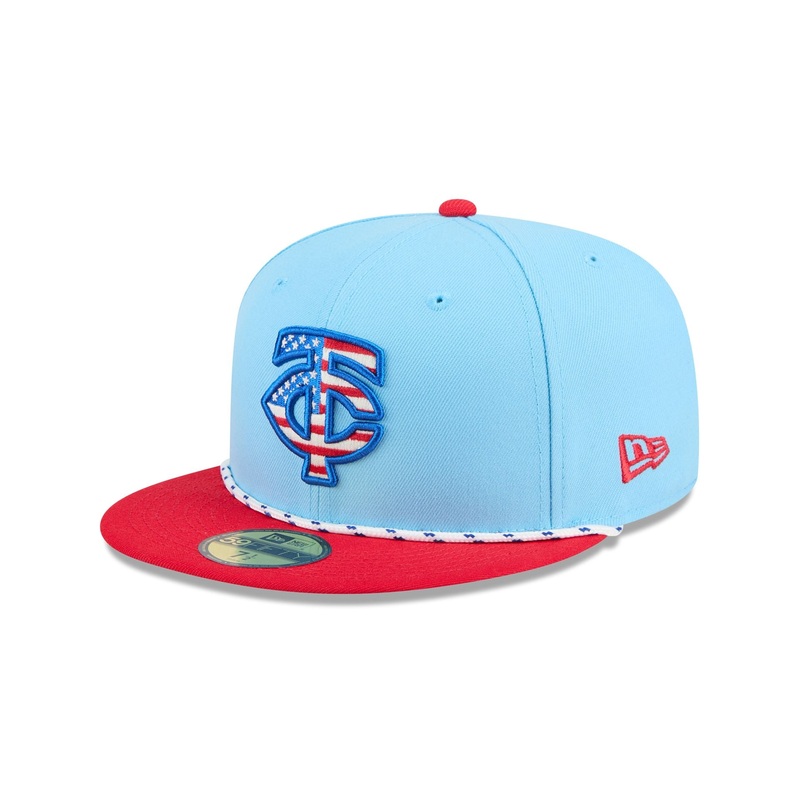 Minnesota Twins Independence Day 2025 59FIFTY Fitted Hat 7