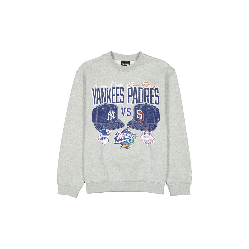MLB 1998 World Series Sport Classics Gray Crewneck S