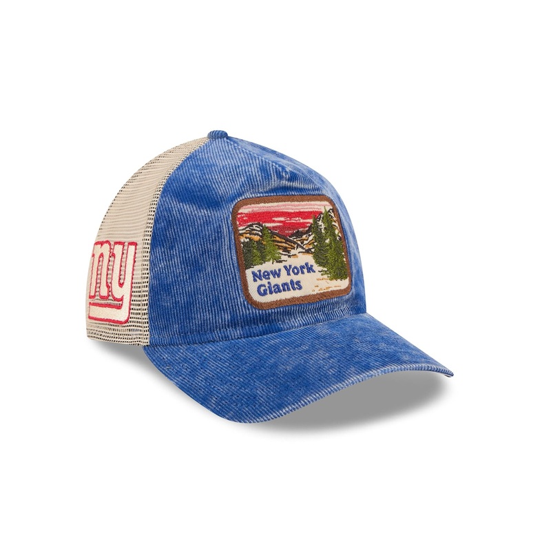 New York Giants Vintage Landscape 9TWENTY A-Frame Trucker Hat One Size