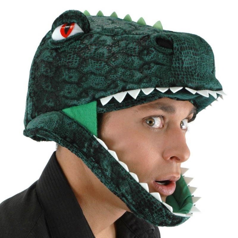 T-Rex Jawesome Hat DARK GREEN ONE SIZE FITS MOST