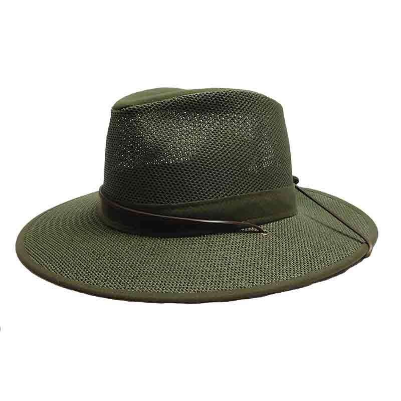 Aussie Packable Breezer, S to 3XL Hat Sizes – Henschel Hats Khaki Small (21 1/2″)