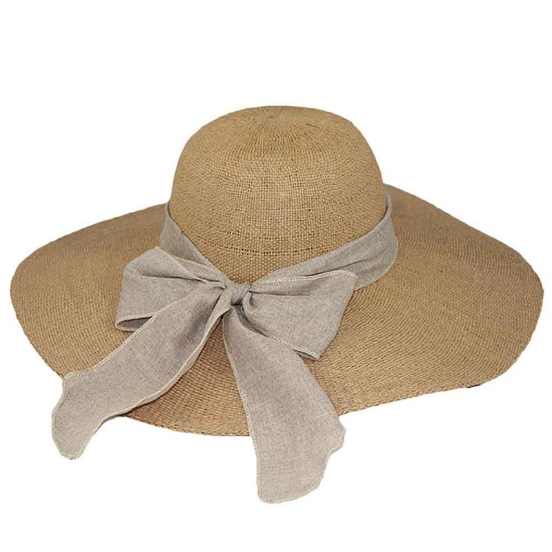 Bangkok Toyo Straw Beach Hat – Jeanne Simmons Hats Tan