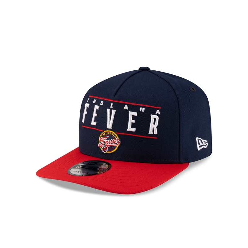 Indiana Fever 2025 Draft 9FIFTY A-Frame Snapback Hat One Size