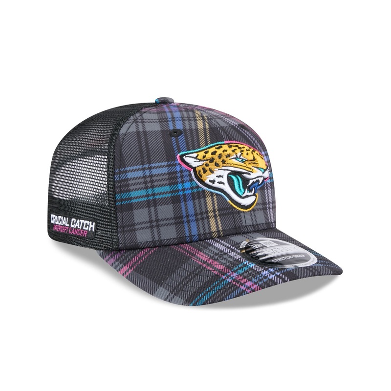 Jacksonville Jaguars 2024 Crucial Catch 9SEVENTY Trucker Hat One Size