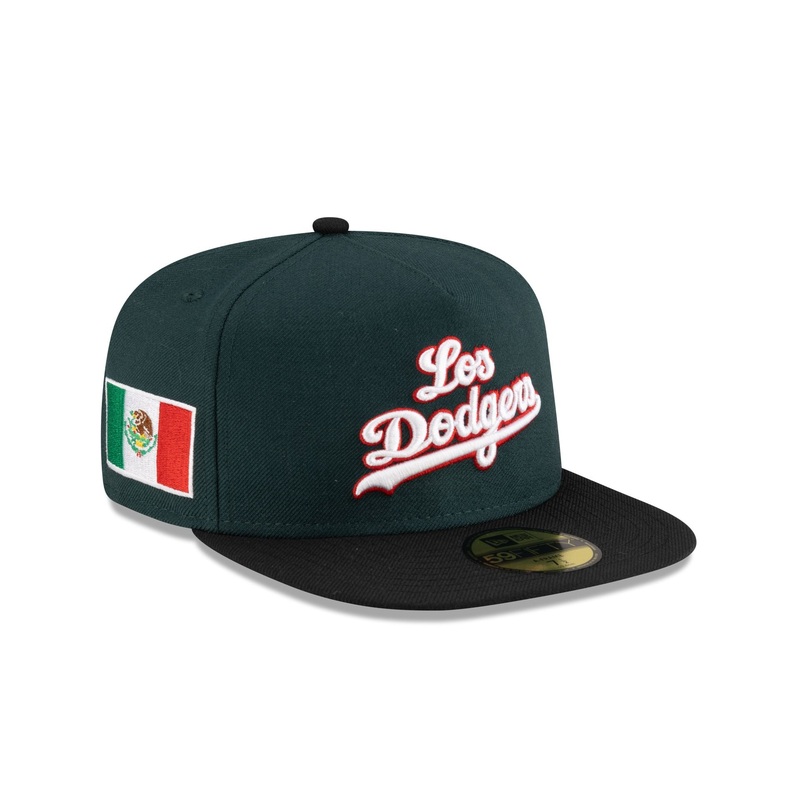 Just Caps Cinco de Mayo Los Angeles Dodgers 59FIFTY A-Frame Fitted Hat 7