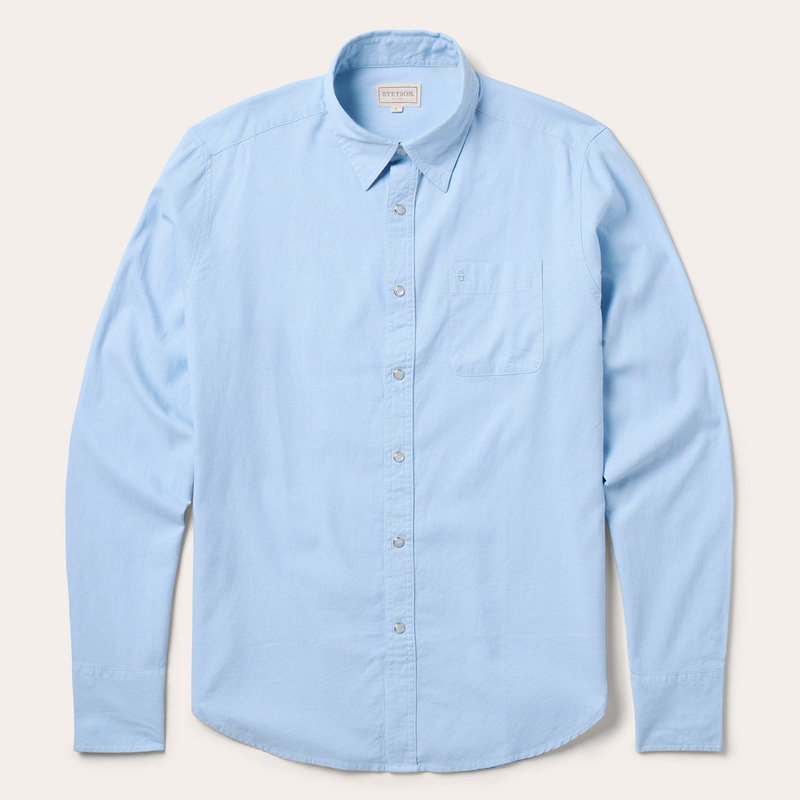 Pinpoint Oxford Shirt Blue S