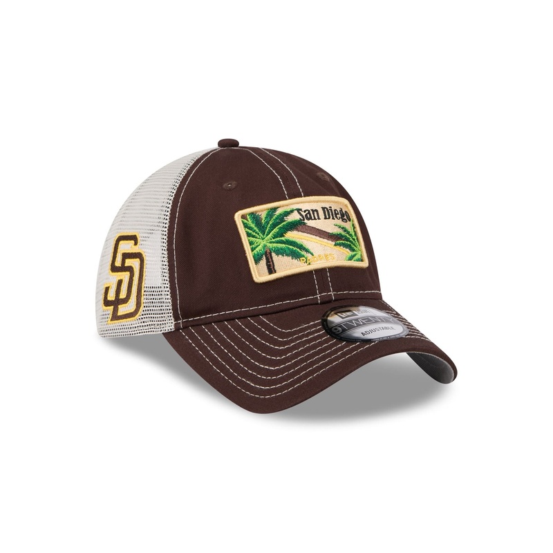 San Diego Padres State Souvenir 9TWENTY Trucker Hat One Size