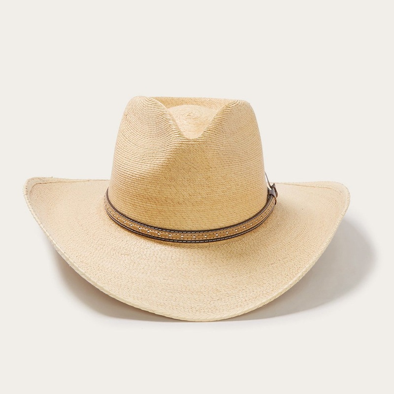 Sawmill Palm Leaf Western Hat Toasted S