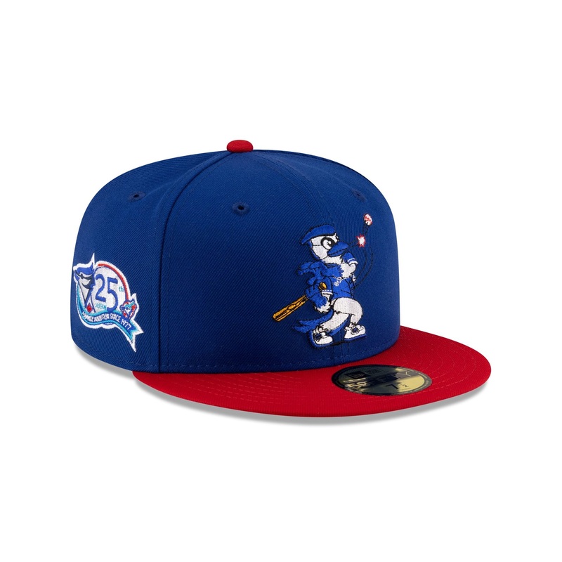 Toronto Blue Jays Mascot Blue 59FIFTY Fitted Hat 7