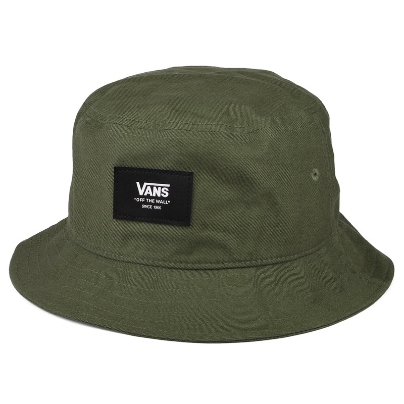 Vans Hats Patch Bucket Hat – Olive Small/Medium