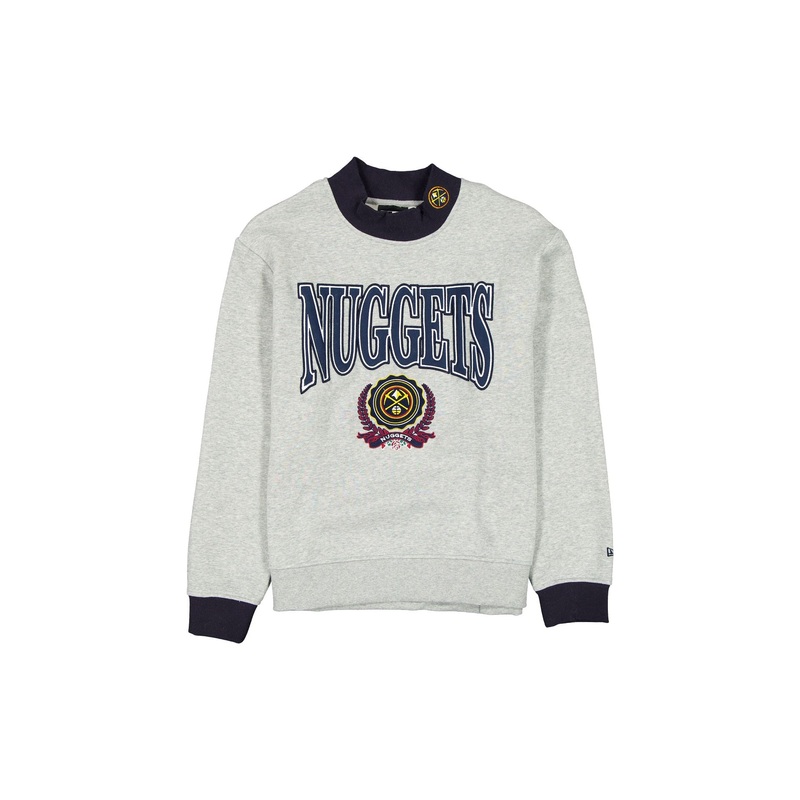 Denver Nuggets Throwback Prep Women’s Mockneck Sweatshirt XS