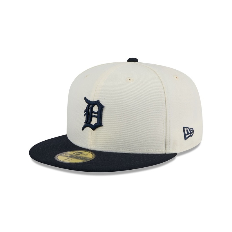 Detroit Tigers Chrome 59FIFTY Fitted Hat 7