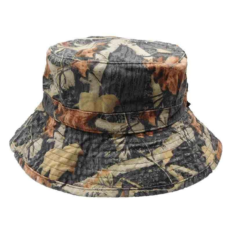 Hunting Camp Camo Jungle Bucket Hat Hunting Camo L/XL (60 cm)