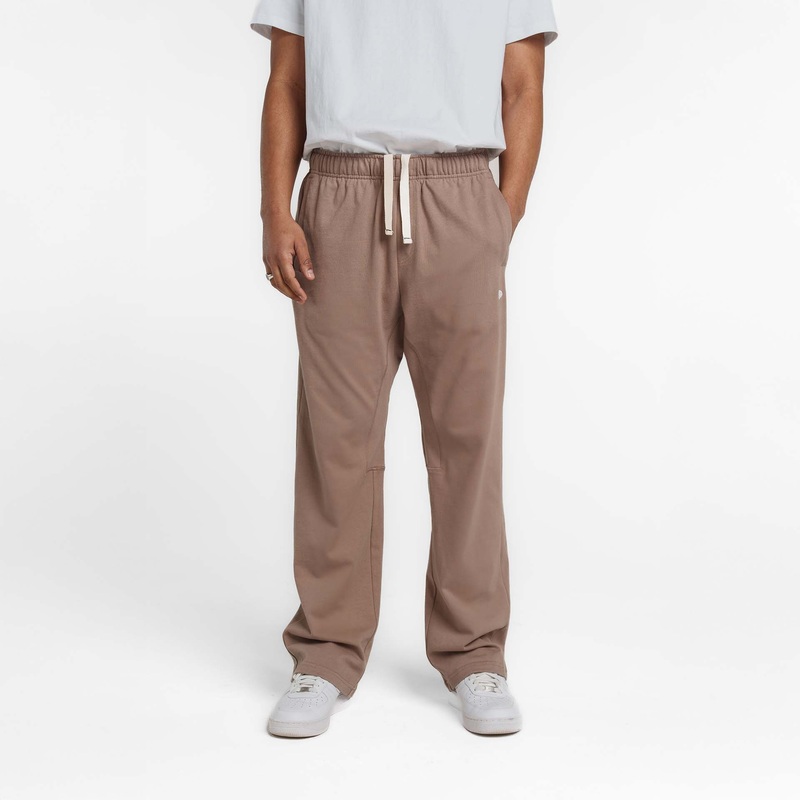 New Era Branded Alden Taupe Gray Sweatpants S