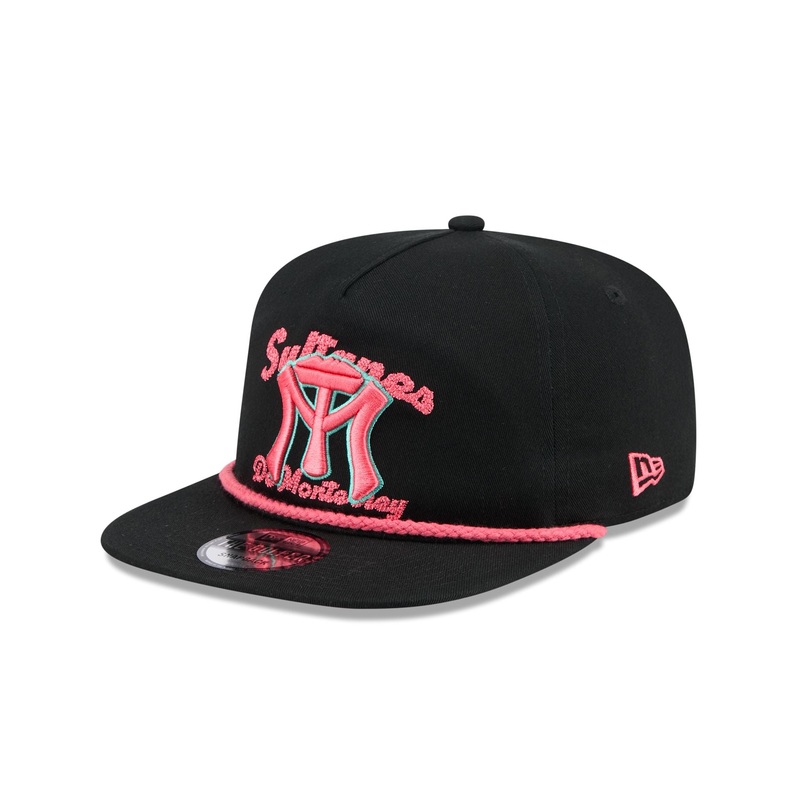 Sultanes de Monterrey Two-Tone Black Golfer Hat One Size