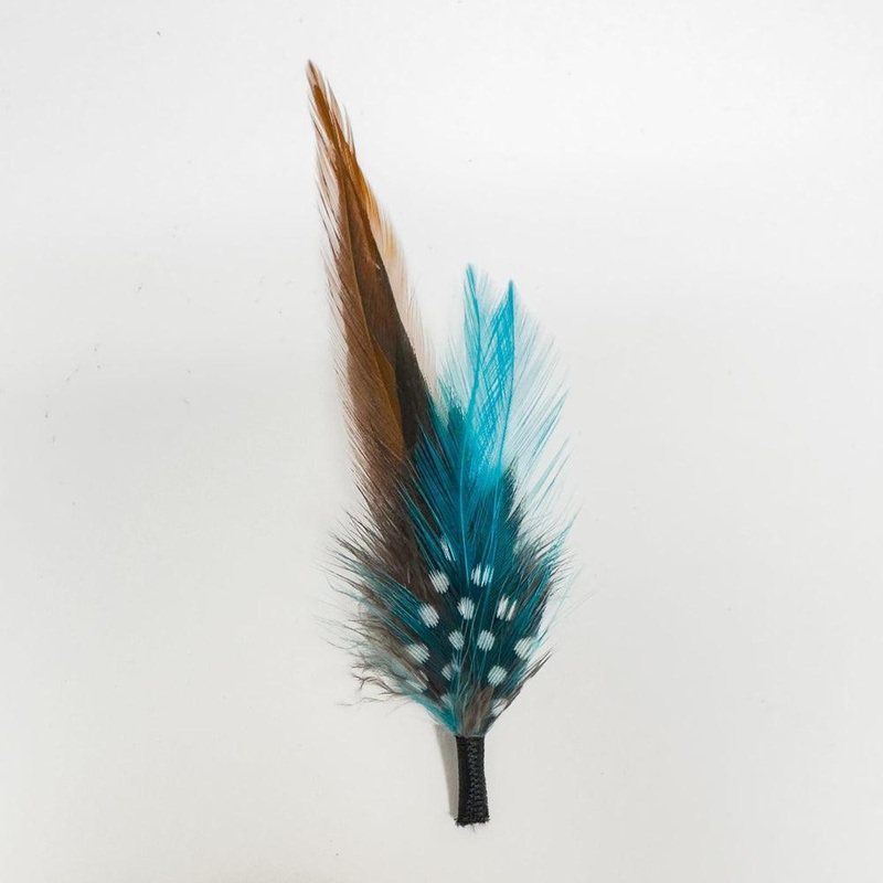 Truly | Hat Feather Blue