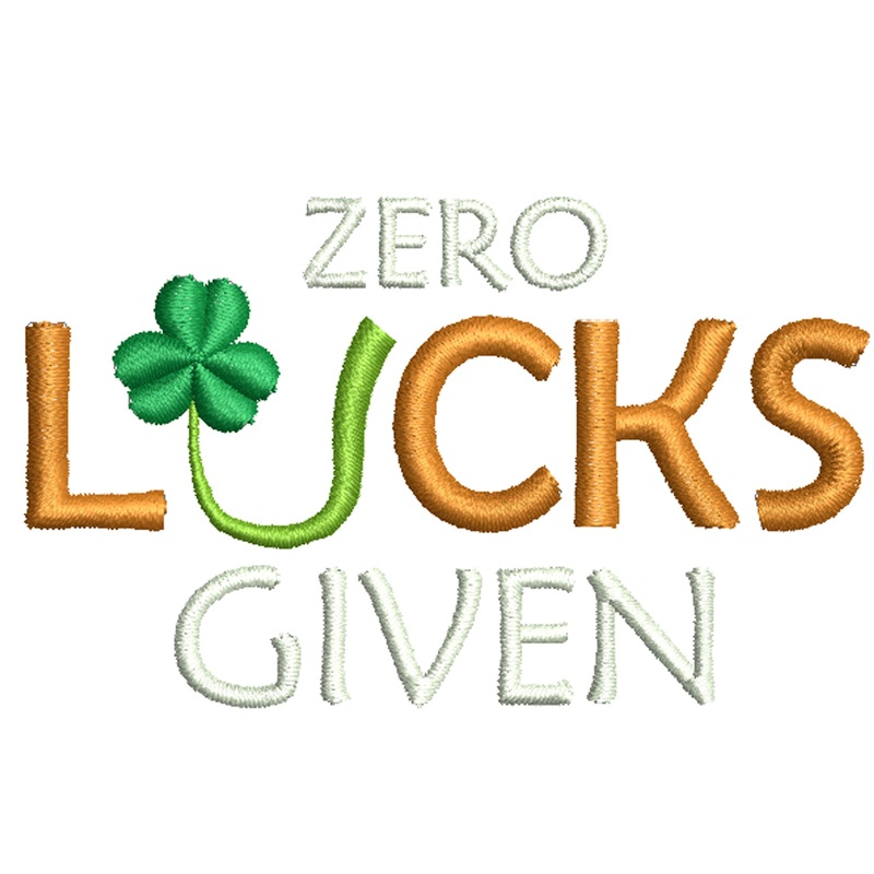 Zero Lucks Given Default Title One Size