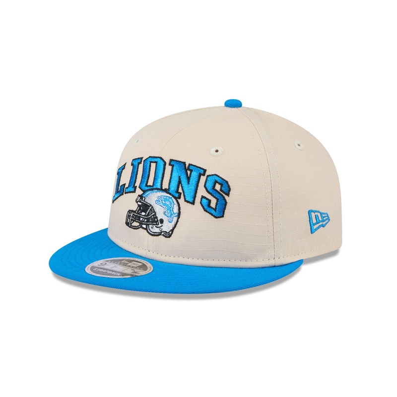 Detroit Lions Historic Helmet Retro Crown 9FIFTY Snapback Hat One Size
