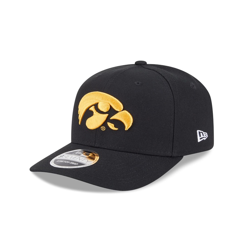 Iowa Hawkeyes Team 9SEVENTY Stretch-Snap Hat One Size