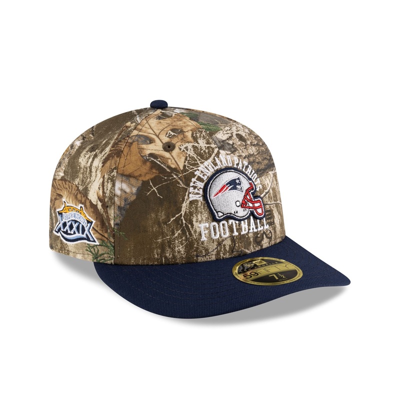 Just Caps Realtree New England Patriots Low Profile 59FIFTY Fitted Hat 7