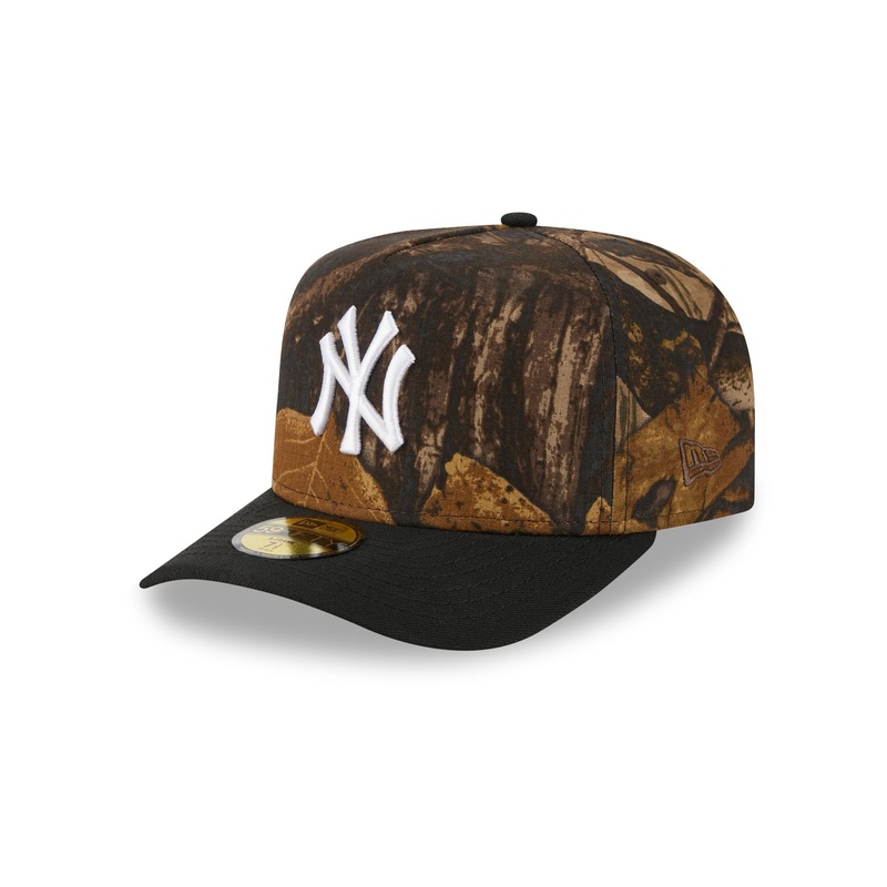 New York Yankees Ripstop Camo 59FIFTY A-Frame Fitted Hat 7