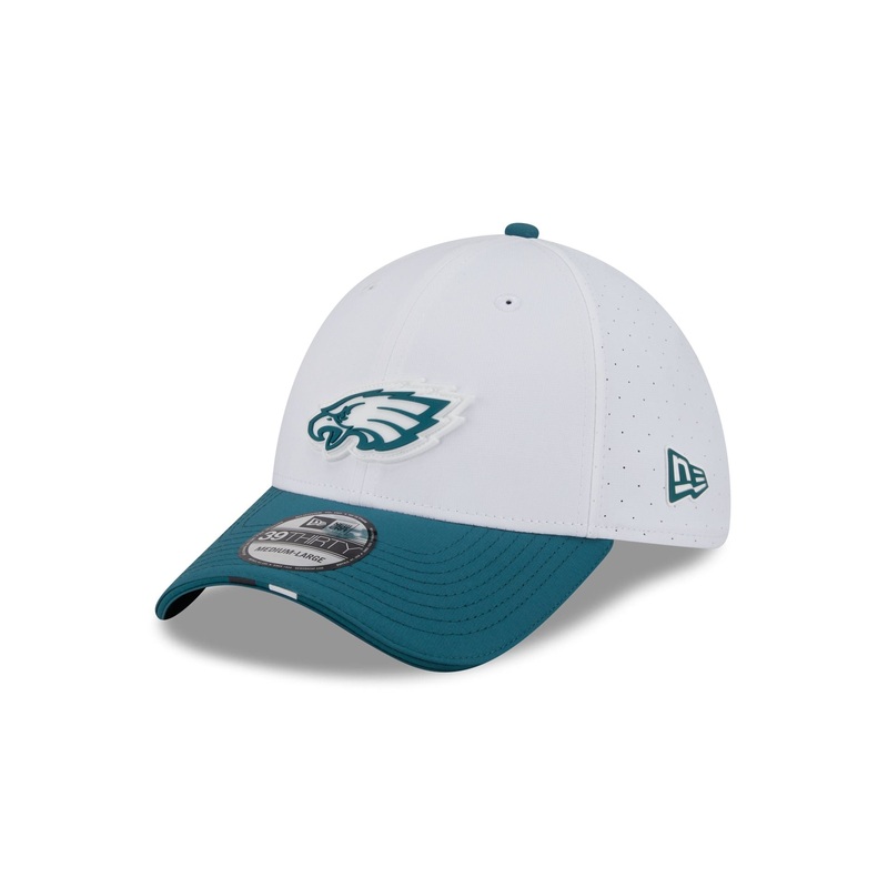 Philadelphia Eagles 2025 Training 39THIRTY Stretch Fit Hat S/M
