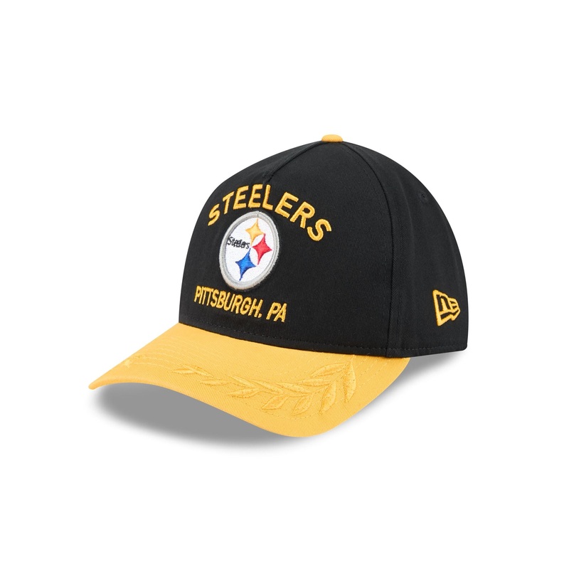 Pittsburgh Steelers 2025 Draft 9TWENTY A-Frame Adjustable Hat One Size