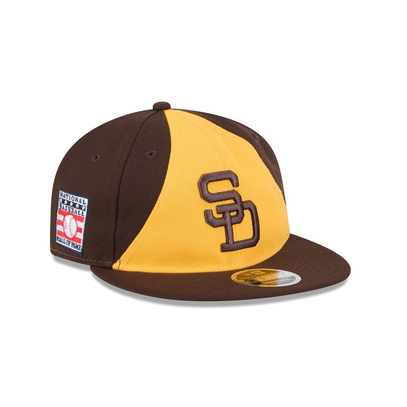 San Diego Padres Hall of Fame 2025 Retro Crown 9FIFTY Snapback Hat S/M