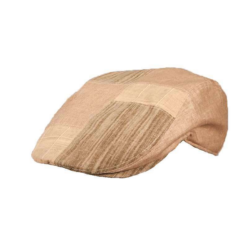 Stetson Hats Linen Patch Ivy Cap – Khaki Khaki Medium