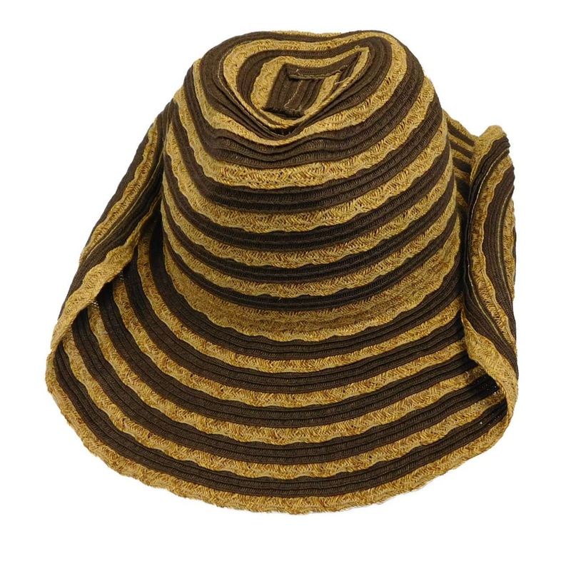 Two Tone Cowboy Hat Brown