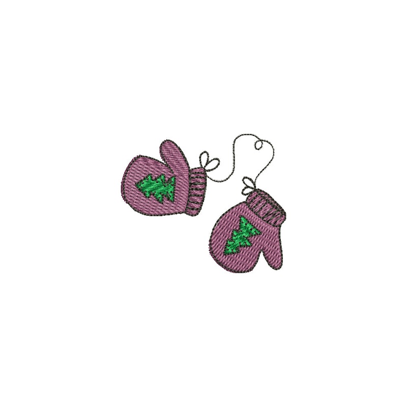 Winter Mittens Mark Default Title One Size