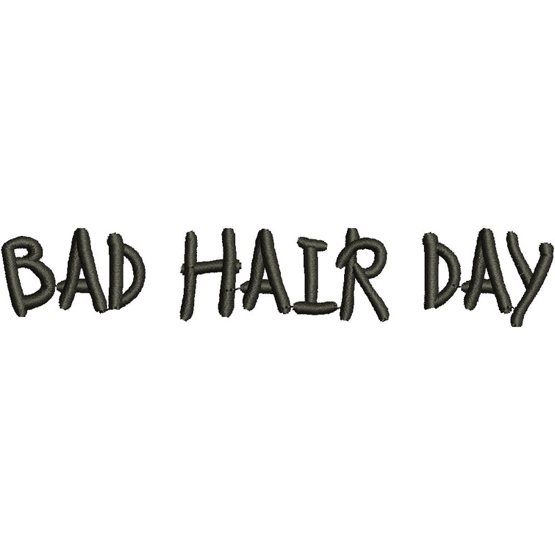Words of Bad Hair Day Default Title One Size