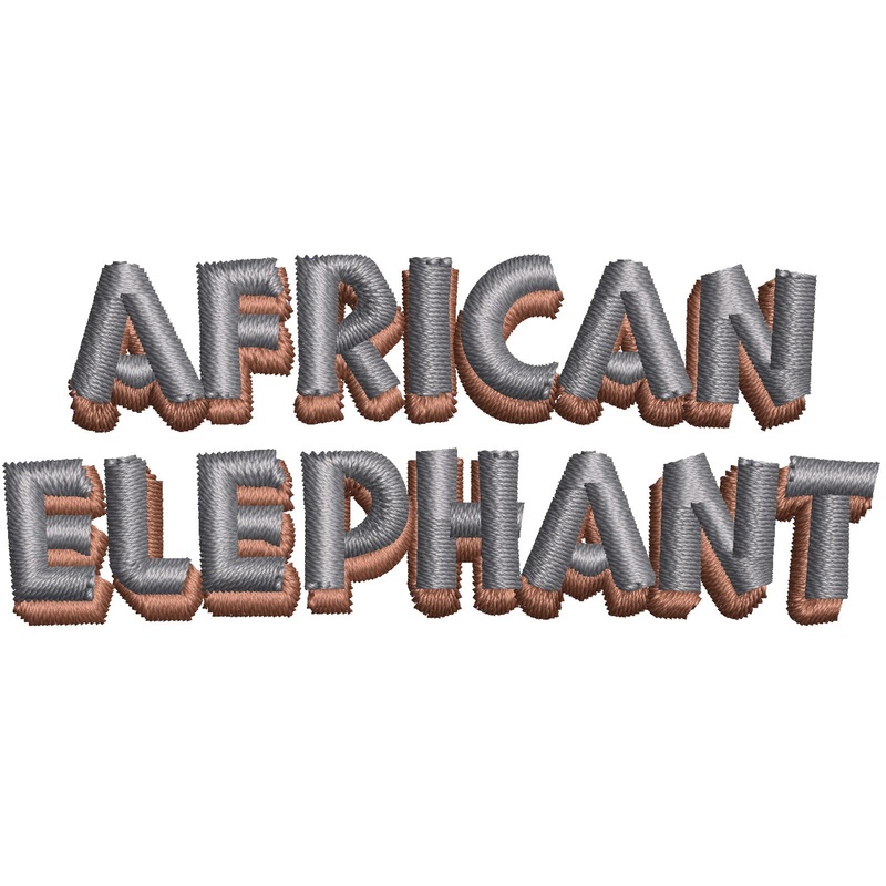 African Elephant African Elephant One Size