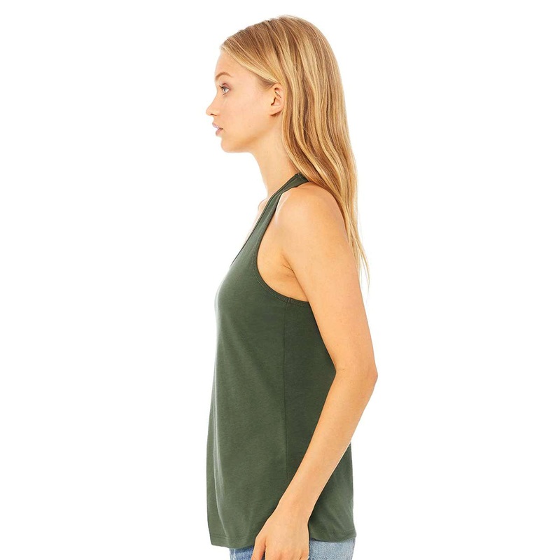 BELLA + CANVAS 6008 Women’s Jersey Racerback Tank White S