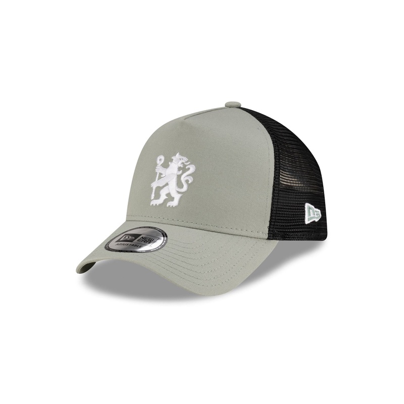Chelsea FC Lion Crest Seasonal Mint 9FORTY A-Frame Snapback Hat One Size