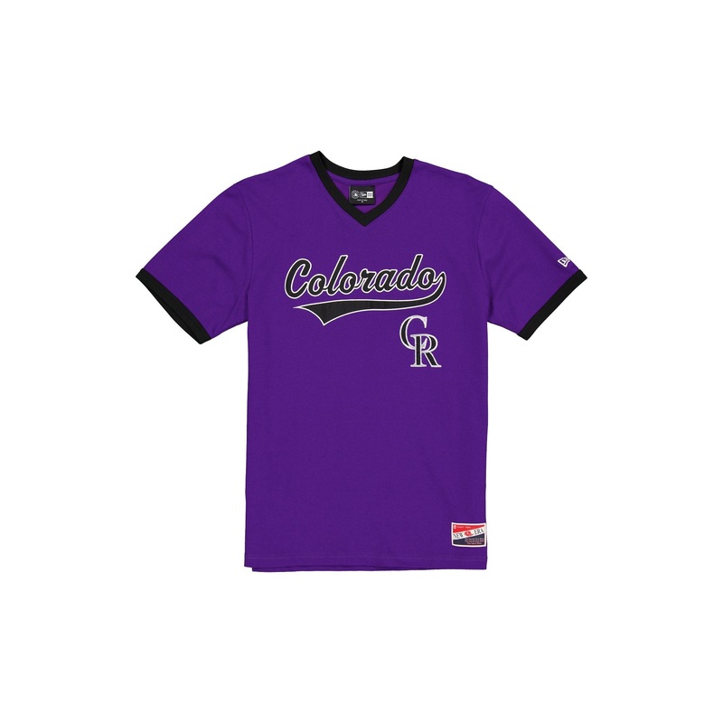 Colorado Rockies Throwback Team T-Shirt S