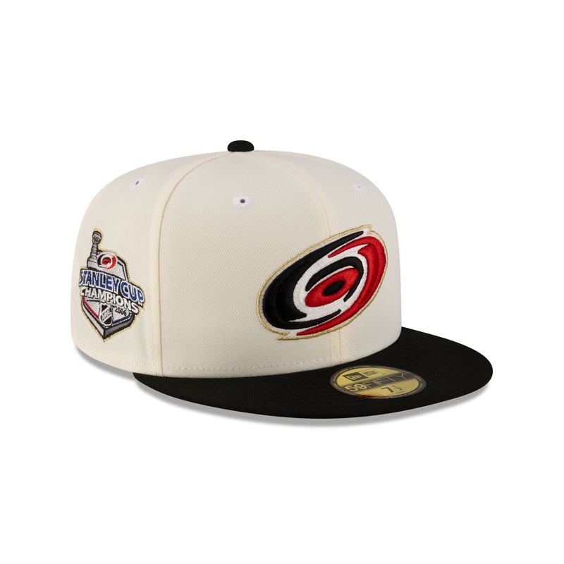 Just Caps Stanley Cup Champions Carolina Hurricanes 59FIFTY Fitted Hat 7