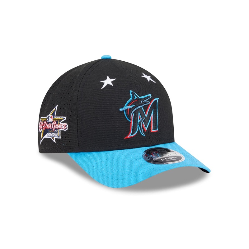 Miami Marlins 2025 All-Star Game 9FORTY M-Crown Snapback Hat One Size